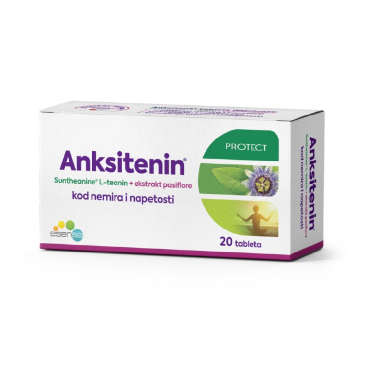 Anksitenin, L-Teanin + ekstrakt pasiflore 20 tableta